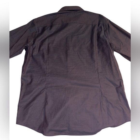 Egara Button Down Shirt Long Sleeve Cotton Slim Fit Non Iron Size XL - Picture 6 of 7